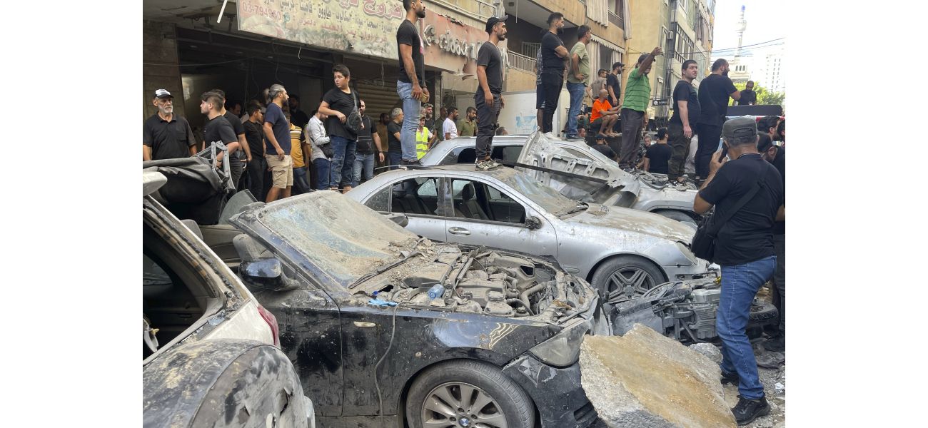 Israeli attack on Beirut leaves three dead and several injured following Hezbollah's rocket assault.