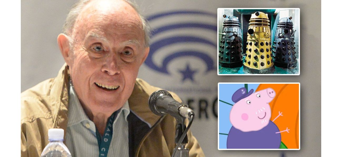 Actor David Graham, known for his roles in Doctor Who and Peppa Pig, passes away at the age of 99.
