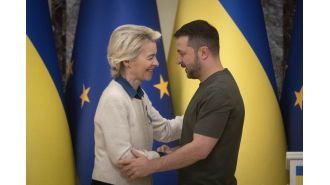EU to provide Ukraine with up to $57 billion in loans for post-war reconstruction.