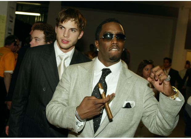 Ashton Kutcher criticized for cringe-worthy video of Sean 'Diddy' Combs' parties resurfacing.