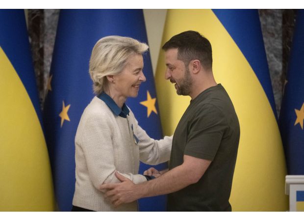 EU to provide Ukraine with up to $57 billion in loans for post-war reconstruction.