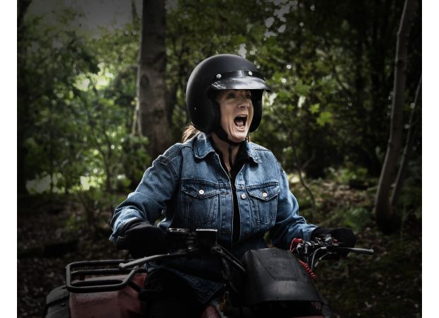 Emmerdale star cries after being cut due to upsetting storyline.