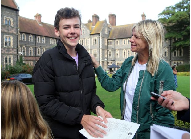 DJ Zoe Ball's son is glad to see her happy despite her unexplained absence from BBC Radio 2.