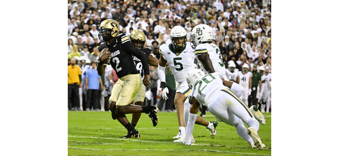 Shedeur Shanders shines in CU Buffs vs. Baylor game, making a big impact in the Big 12 comeback.