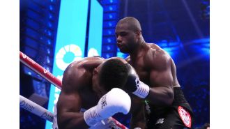 Dubois defeats Joshua, keeps IBF heavyweight title via 5th-round TKO.