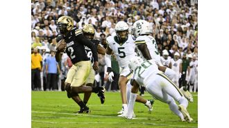 Shedeur Shanders shines in CU Buffs vs. Baylor game, making a big impact in the Big 12 comeback.
