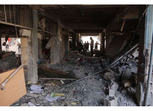 22 people dead in Gaza after Israeli military strikes school, according to Gaza Health Ministry.