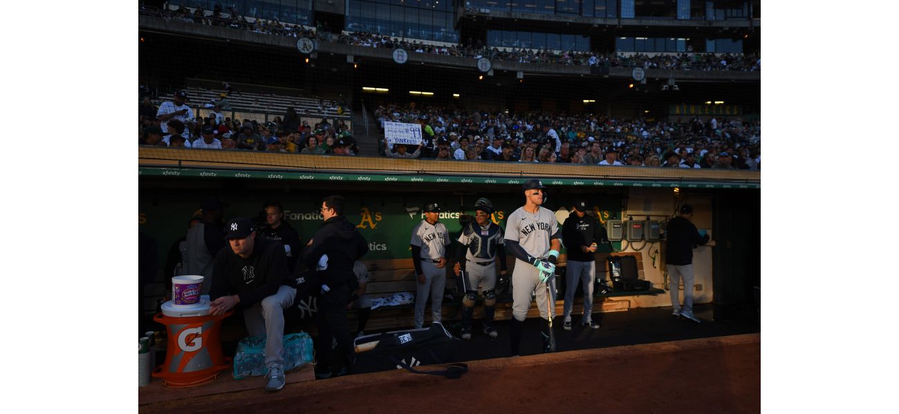 Judge, Stanton dominate in Yankees' second-to-last game at A's stadium.
