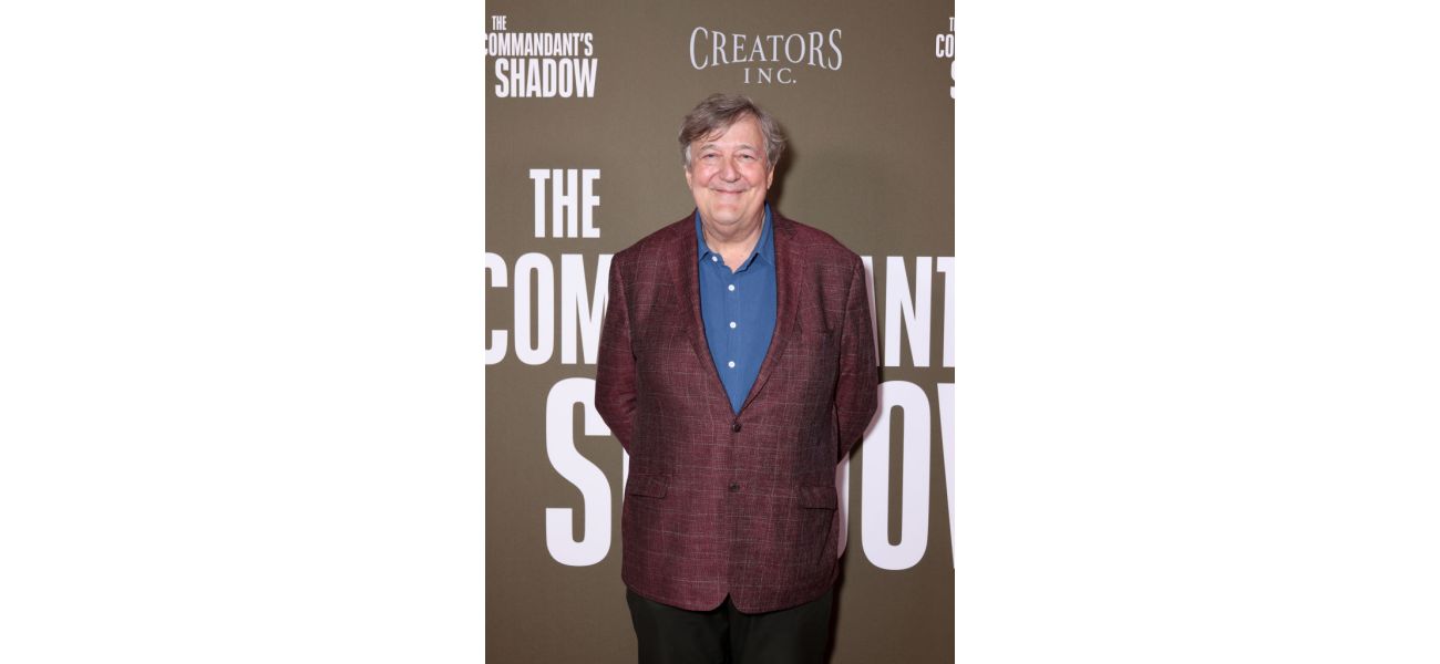 Stephen Fry, a British actor, expresses pride in obtaining citizenship in Austria.