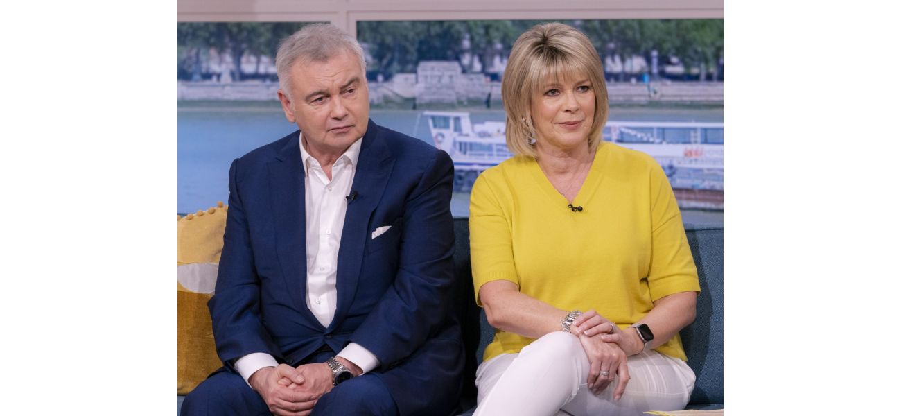 TV host Eamonn Holmes is upset as his wife and co-host Ruth Langsford seeks revenge following their unexpected separation.