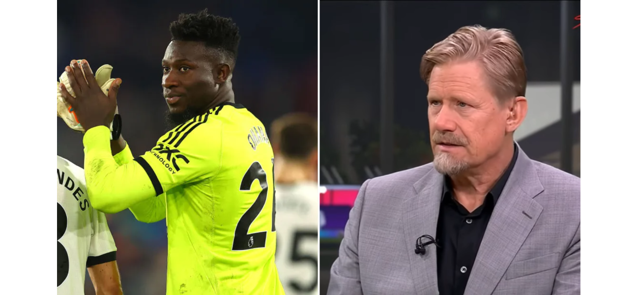 Schmeichel praises Raya after Onana's impressive double save against Crystal Palace.