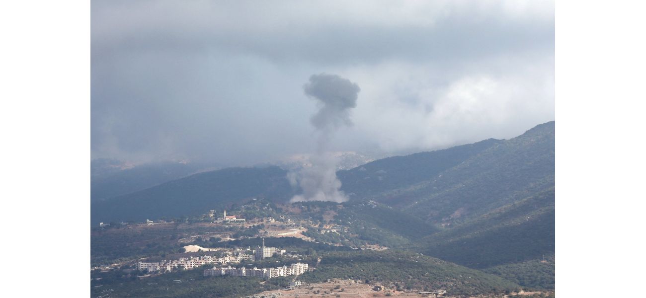 Hezbollah launches over 100 rockets at Israel.