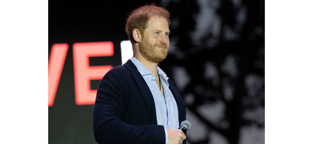 Prince Harry is mirroring Princess Diana's actions.