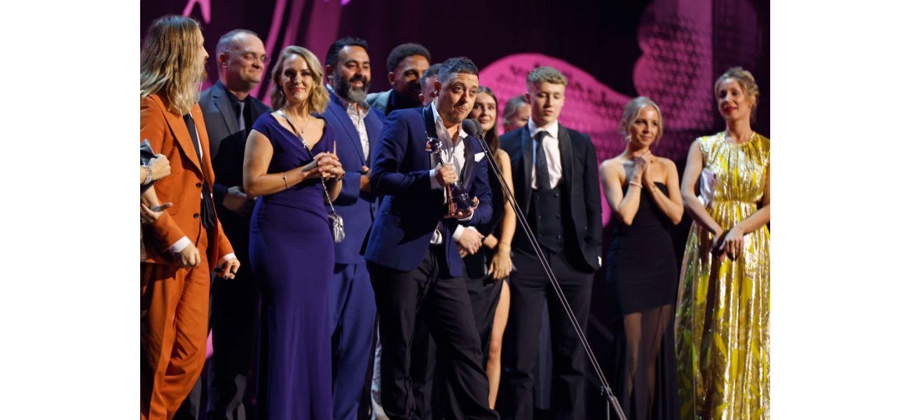 Emmerdale actors express genuine surprise at winning an NTA award, with their reactions captured on camera.