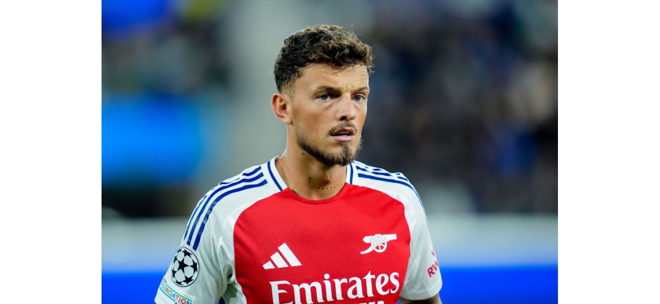 The reason for Ben White's absence in Arsenal's match against Manchester City, a crucial Premier League game.
