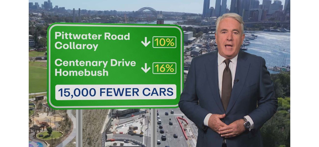Traffic in Sydney is getting better due to two main factors.