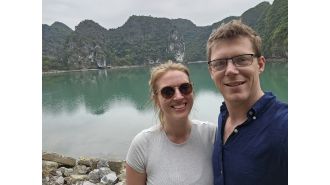 We went to the top backpacking spot for our fancy honeymoon.