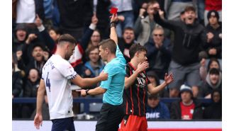 Liverpool's Owen Beck was bitten on his neck and then received a red card in a chaotic incident while on loan.