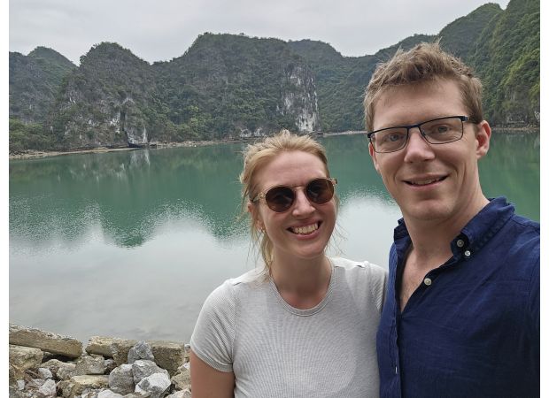 We went to the top backpacking spot for our fancy honeymoon.