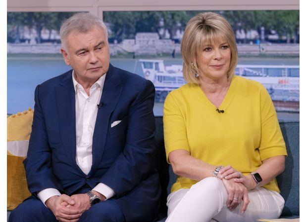 TV host Eamonn Holmes is upset as his wife and co-host Ruth Langsford seeks revenge following their unexpected separation.