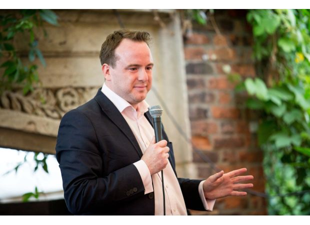 Comedian Matt Forde talks about his experience with a colostomy bag and stoma following his cancer surgery.