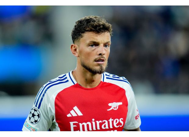 The reason for Ben White's absence in Arsenal's match against Manchester City, a crucial Premier League game.