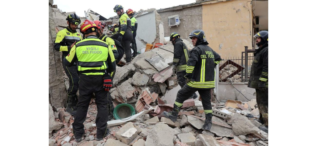 A mother and her two young children, ages 4 and 6, died in a suspected gas explosion that destroyed their apartment building.