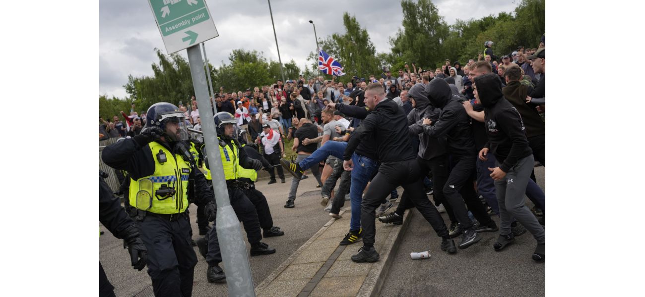 A boy involved in riots was not charged due to his parents giving him a serious warning.