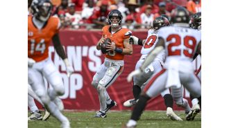 Nix shines as Broncos' defense dominates in victory against Tampa Bay.