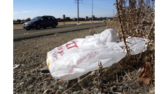 One US state has completely prohibited the use of plastic shopping bags.