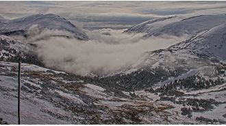 Snow in the mountains and rain in the Front Range expected in Colorado.