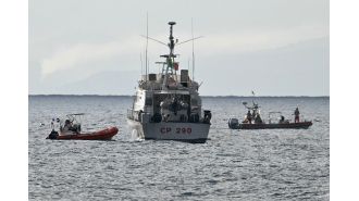 A large amount of classified information could be stuck on a sunken superyacht.