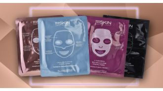Get 20% off on 111SKIN's celebrity-endorsed masks for depuffing, smoothing, and tightening.