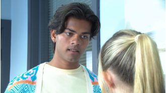 Leah's baby's father revealed on Hollyoaks, causing shock among fans.