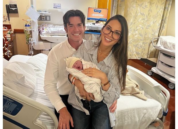 Comedian John Mulaney and actress Olivia Munn have a new baby via a surrogate.