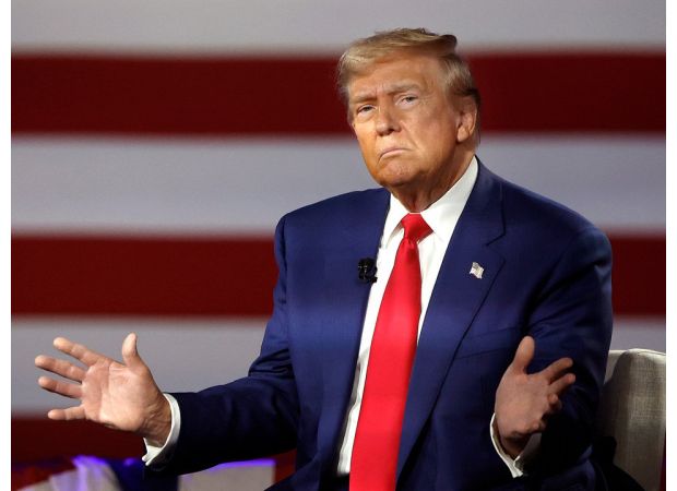 Trump announces he won't seek re-election in 2028 if he loses current election.