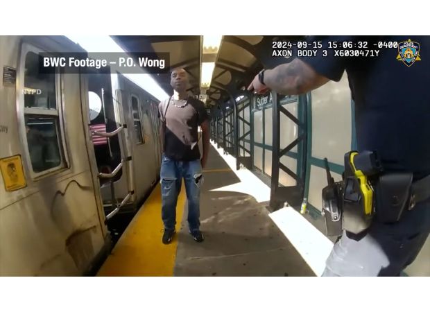 NYPD shares video of fare evader being shot, sparking controversy.