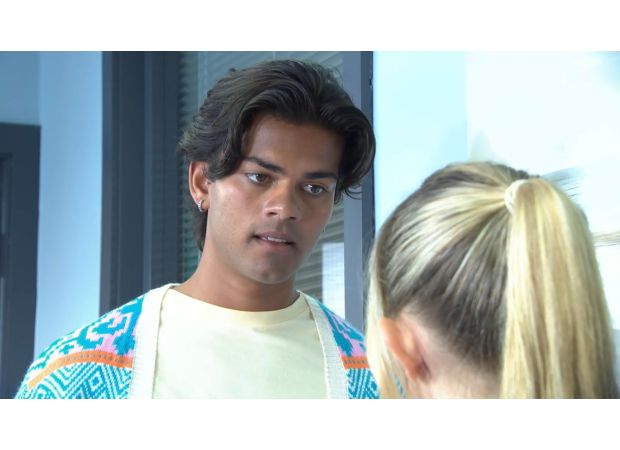 Leah's baby's father revealed on Hollyoaks, causing shock among fans.