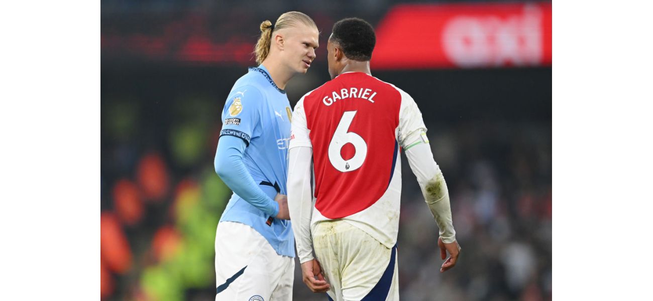 Haaland throws shade at Arteta in heated post-game confrontation.