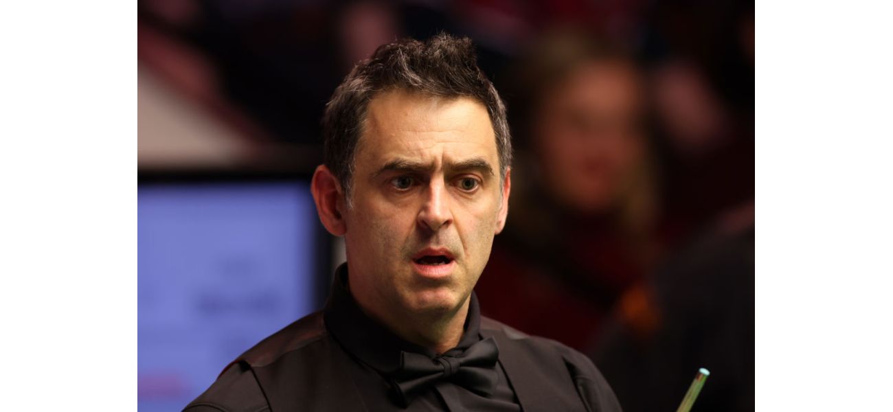Ronnie O'Sullivan pulls out and Mark Williams shocked at British Open.