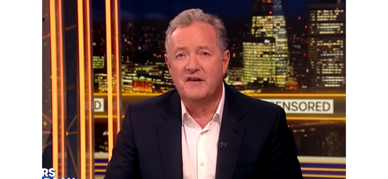 Piers Morgan criticizes Premier League player after Arsenal's tie with Manchester City, calling them a 
