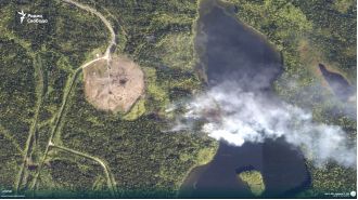 Putin is embarrassed as his infamous Satan-2 missile fails during a test launch.