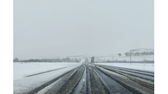Unusual heavy snowfall covers South Africa during a time of extreme weather worldwide.