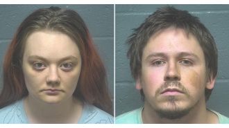 Kids saved from feces-filled home, police don hazmat gear due to severity.