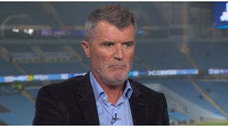 Roy Keane criticizes Arsenal player and insults their teammate following tie with Man City.