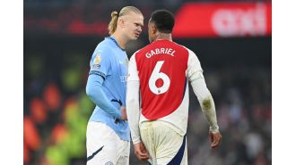 Haaland throws shade at Arteta in heated post-game confrontation.