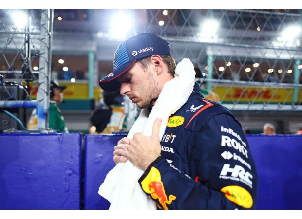 F1 driver Verstappen ponders major decision while fellow drivers discuss repercussions of swearing.