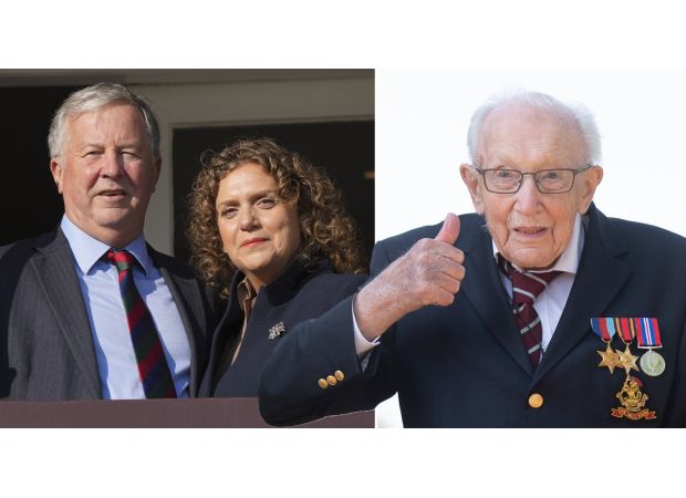 Captain Tom's charity experiences a decrease of £1 million in revenue.