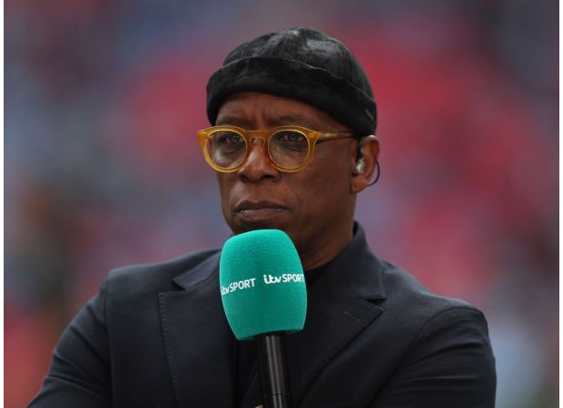 Ian Wright calls out a Man City player as a 'coward' for their actions during a crucial moment in the Arsenal game.