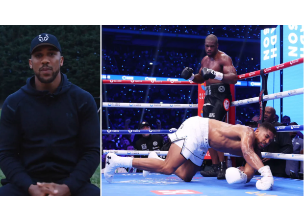 Boxer Anthony Joshua shares his thoughts and future goals following Daniel Dubois' devastating loss.